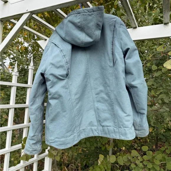 Carhartt Teal SANDSTONE SHERPA-LINED SIERRA JACKET - Picture 3 of 8